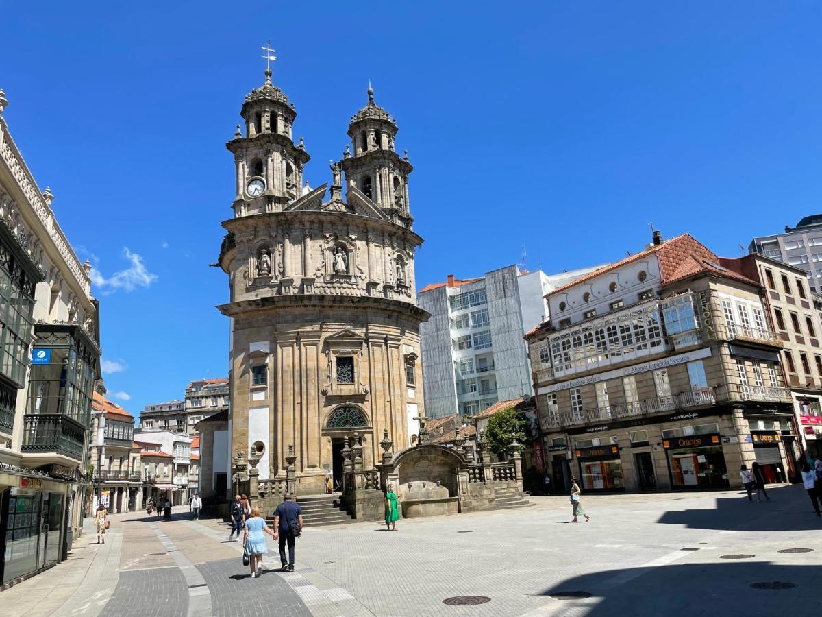 Apartament Atico Exclusivo Y Centrico En Peregrina Pontevedra Zewnętrze zdjęcie